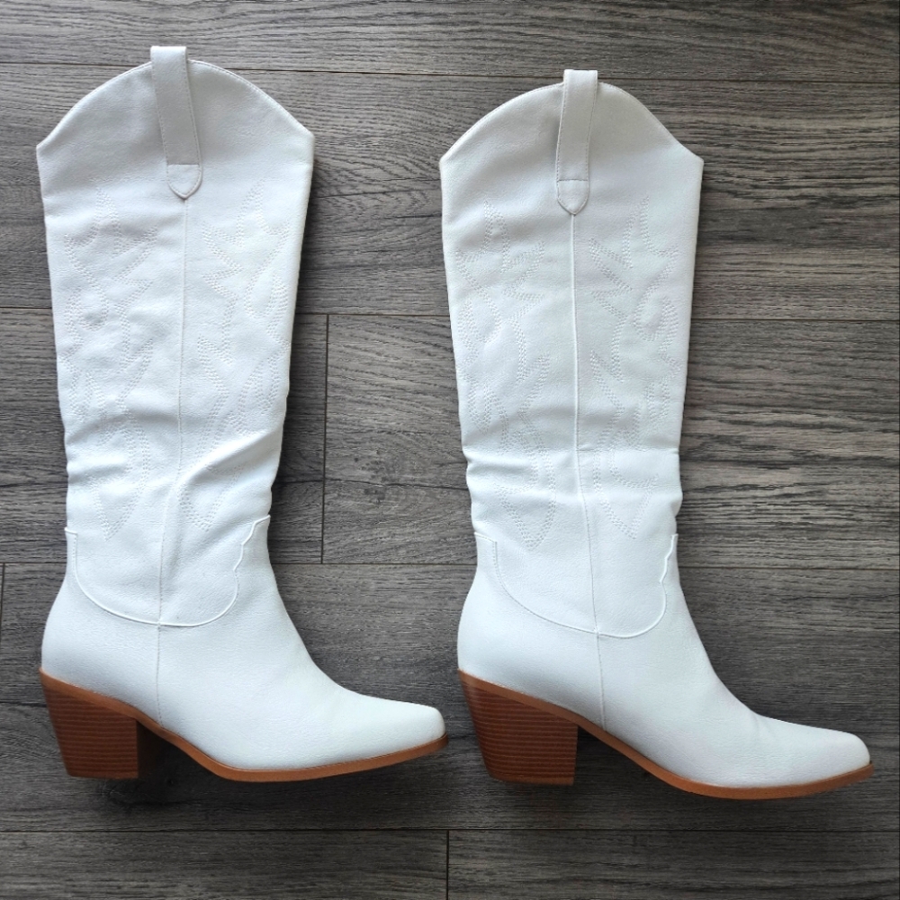 White Cowgirl Boots